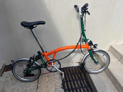Brompton folding bike m6l two - m6l,