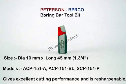 Peterson berco boring bar tool - boring,