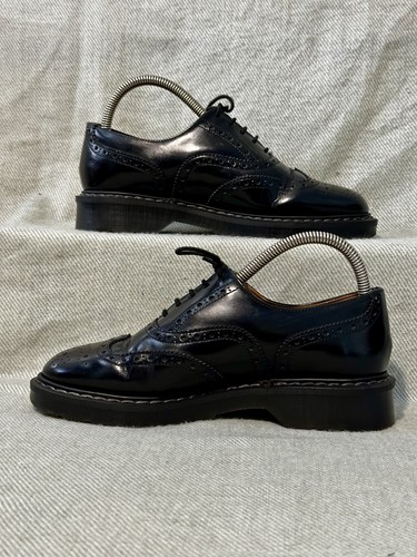 Solovair black shine - black, hi-shine