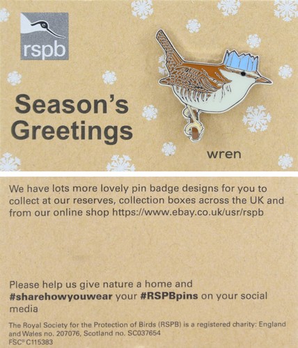 Rspb pin badge special - badge,