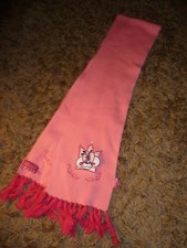 Diddl's ? Diddlina ? Pink Scarf Girls Child's One Size 4 5 6 7 8 9