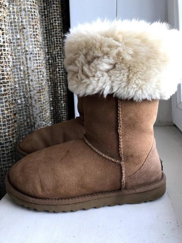 Women ugg boots beige - boots,