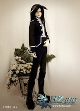 HZ Vintage Black 1/3 Wig for