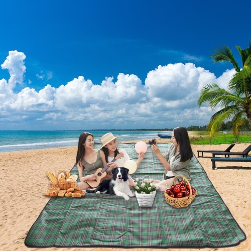 Tartan picnic blanket - tartan,