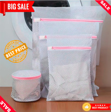Laundry Mesh Bags Zip Wash Net for Bra Socks Underwear Machine wash Bag 1/3/4pcs