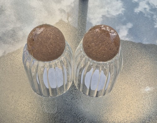 Set ribbed glass storage - set, of