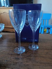 2x Edinburgh Crystal Skye Wine