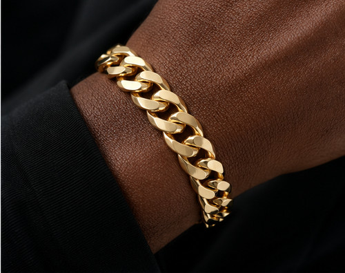 Solid 14k yellow gold - 1/20,