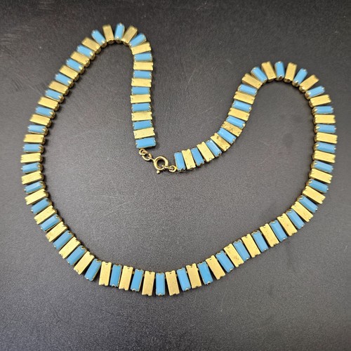 Vintage faux turquoise gold - vintage,