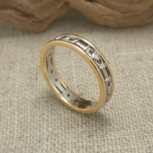 14k white yellow gold - 14k,