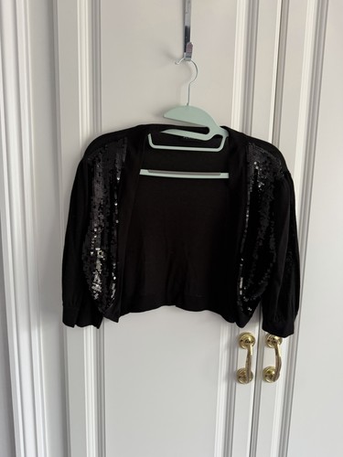 Planet black sequin - black,