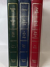 Set of 3 Readers Digest Condensed Books W/ Illustrations First Editions