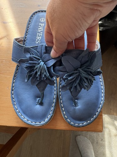Ladies navy blue - , leather