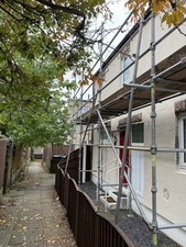 Cuplok Scaffold Towers. 8 Meters Long. 5 Meters Height And 3 Boards Wide.