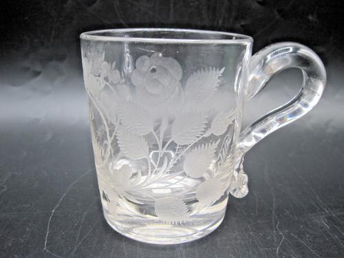 Jacobite glass tankard - glass,