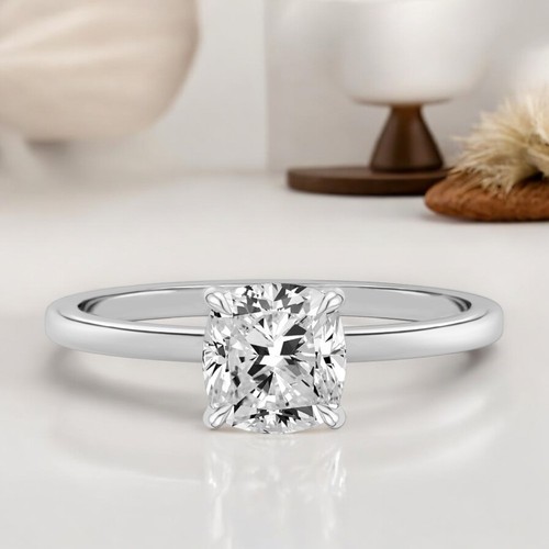 Platinum diamond ring - platinum,