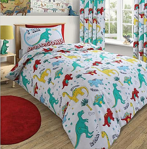 Dinosaur single duvet - single, cover