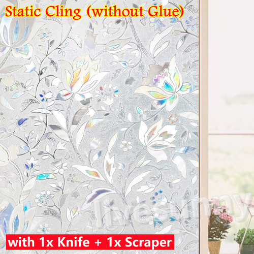 Rainbow frosted window - 2-5m,
