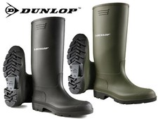 Dunlop Wellies Wellingtons Mens Womens Waterproof Winter Rain Mucker Boots Shoes