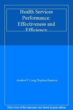 Health services performance - health,