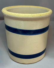 Vtg Antique Yellowware Glazed