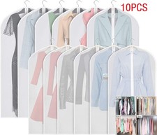 10Pcs Clear Polythene Garment