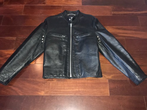 Fidelity black leather - leather, jacket