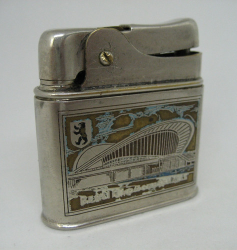 Old quadriga gas lighter - old,