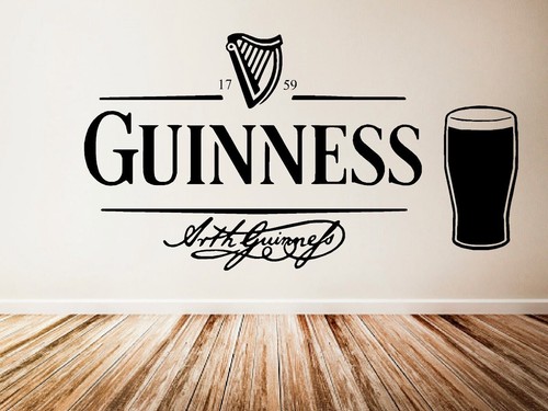 016 guinness vinyl - #016, wall