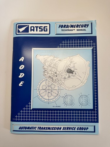 Aode atsg rebuild manual - aode,