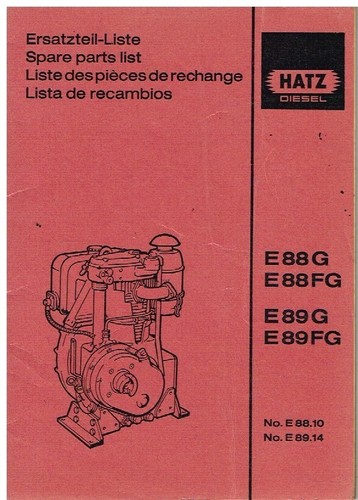 Hatz e88g e88fg e89g - e88g,
