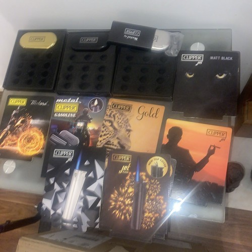 Clipper lighter stands trays - clipper,