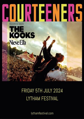 Courteeners kooks lytham - lytham, a4