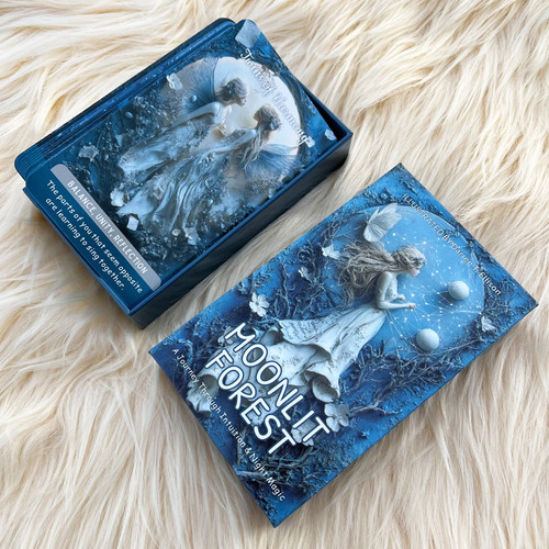 Moonlit forest oracle cards - moonlit,