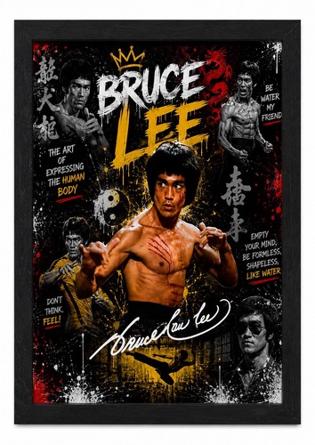 Bruce lee signed autograph - lee,