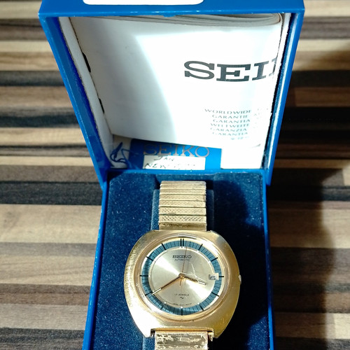 Seiko automatic 17j gold - seiko,