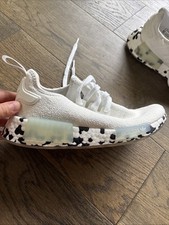 White And Black Adidas LA