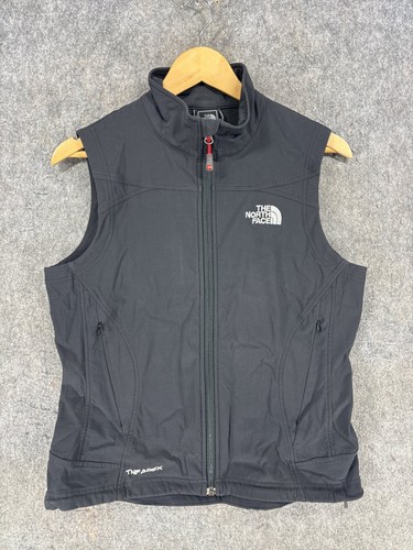 North face vest - black, tnf