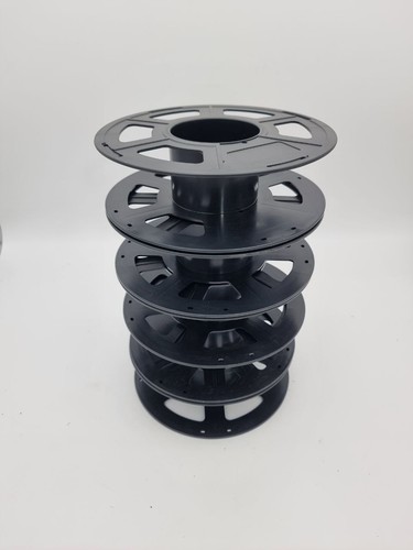Pack empty plastic spools - empty,