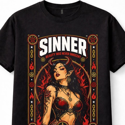 Sinner devil girl gothic - devil,