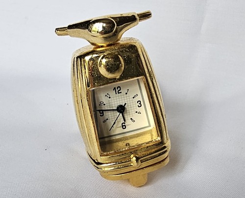 Gold tone miniature - tone, scooter