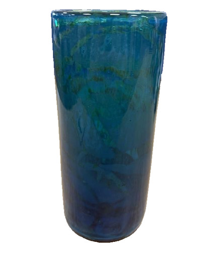 Mdina signed art glass - glass, vase