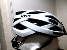 White UVEX Cycling Helmet