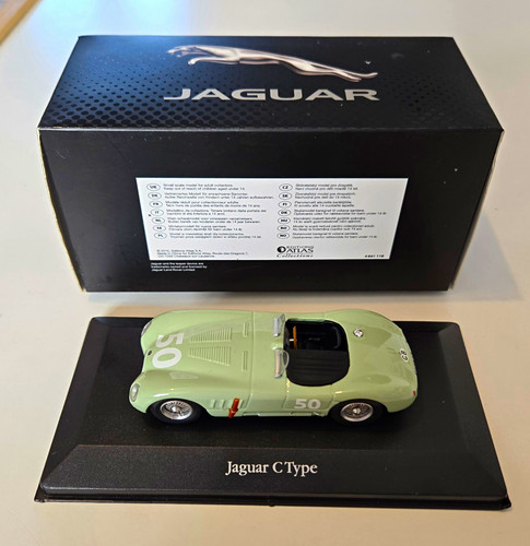 Atlas editions jaguar - editions, 1/43