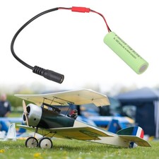 18650 Dummy Battery Placeholder Empty Shell DC5.5mm Input with JST Plug Wire
