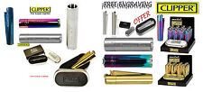 CLIPPER METAL LIGHTER WITH FREE ENGRAVING PERSONALISED GIFT / WITH FREE GIFT BOX