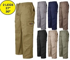 Mens Cargo Combat Elasticated