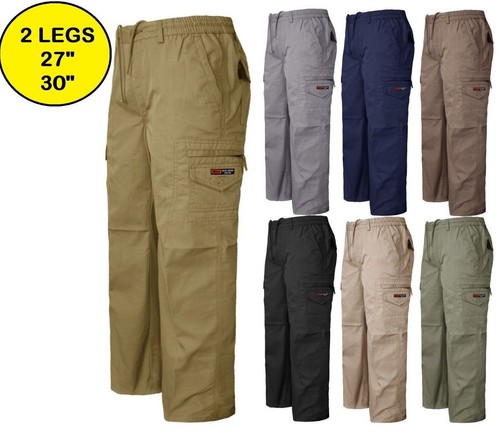 Mens cargo combat - cargo, elasticated