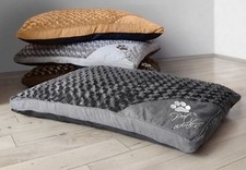 Large Extra Large Faux Fur Pet Bed Mattress Pet Winks Removable Washable Cushion