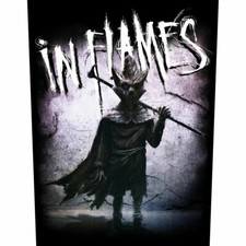 IN FLAMES the mask 2021 GIANT BACK PATCH 36 x 29 cms OFFICIAL MERCHANDISE